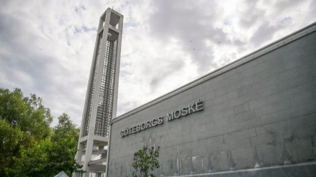 Göteborgs moské tackade nej till Migrationsverkets konferens om återvandring. Foto: Hanna Brunlöf Windell/TT