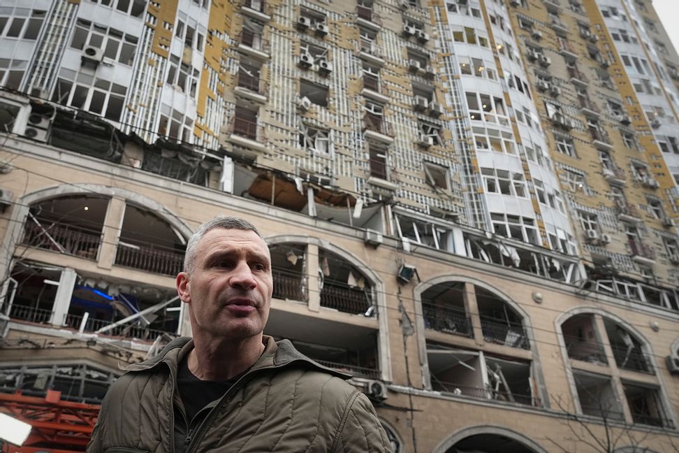 Kievs borgmästare Vitalij Klytjko. Bilden togs i december. Foto: Efrem Lukatsky/AP/TT