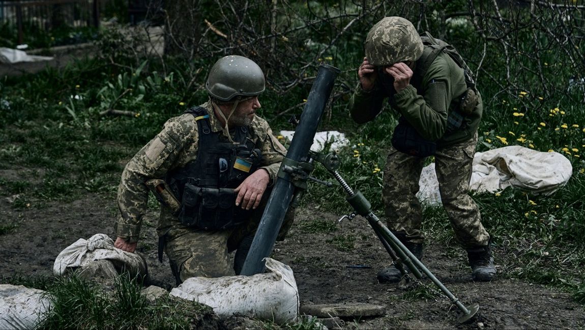 De ukrainska soldaterna har nu lämnat Avdijivka. Bilden är från området förra våren. Foto: LIBKOS/AP/TT