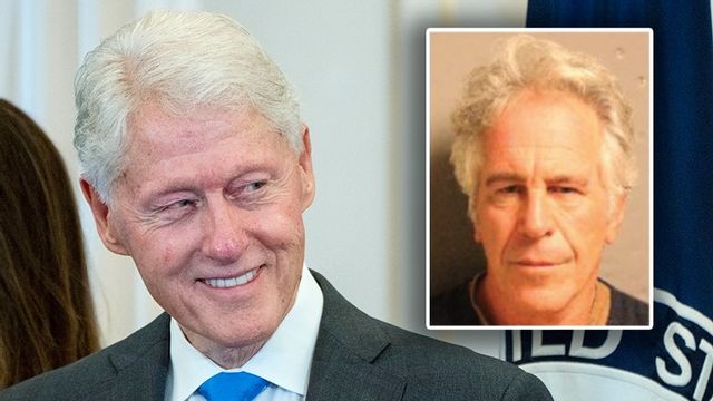Enligt flygloggar ska Clinton ha rest flertalet gånger med Jeffrey Epsteins flygplan ”Lolita Express”. Foto: Jacquelyn Martin/AP/TT/Department of Justice