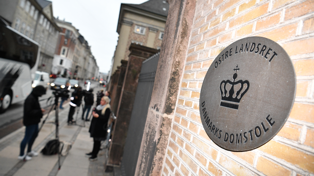 Østre landsret, hovrätten i Danmark nekar man som juridiskt bytt kön till kvinna att interneras på ett kvinnofängelse. Foto: Johan Nilsson/TT