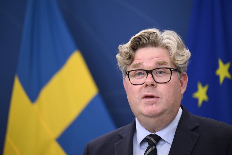 Justitieminister Gunnar Strömmer (M). Arkivbild. Foto: Pontus Lundahl/TT