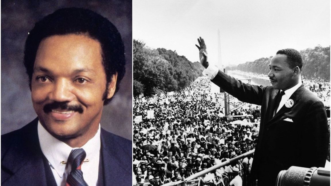 Jesse Jackson stod nära meborgarrättsaktivisten Martin Luther King. Foto: Public Domain/Wikimedia Commons