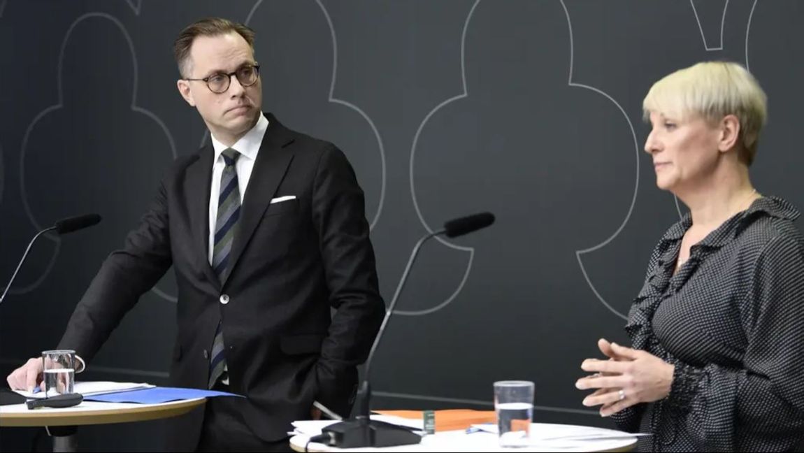 Socialförsäkringsminister Anna Tenje (M). Arkivbild. Viktoria Bank/TT