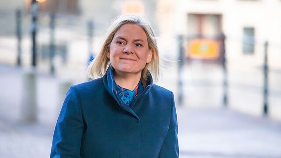 Magdalena Andersson (S). Foto: Frankie Fouganthin  Creative Commons Erkännande-Dela Lika 4.0