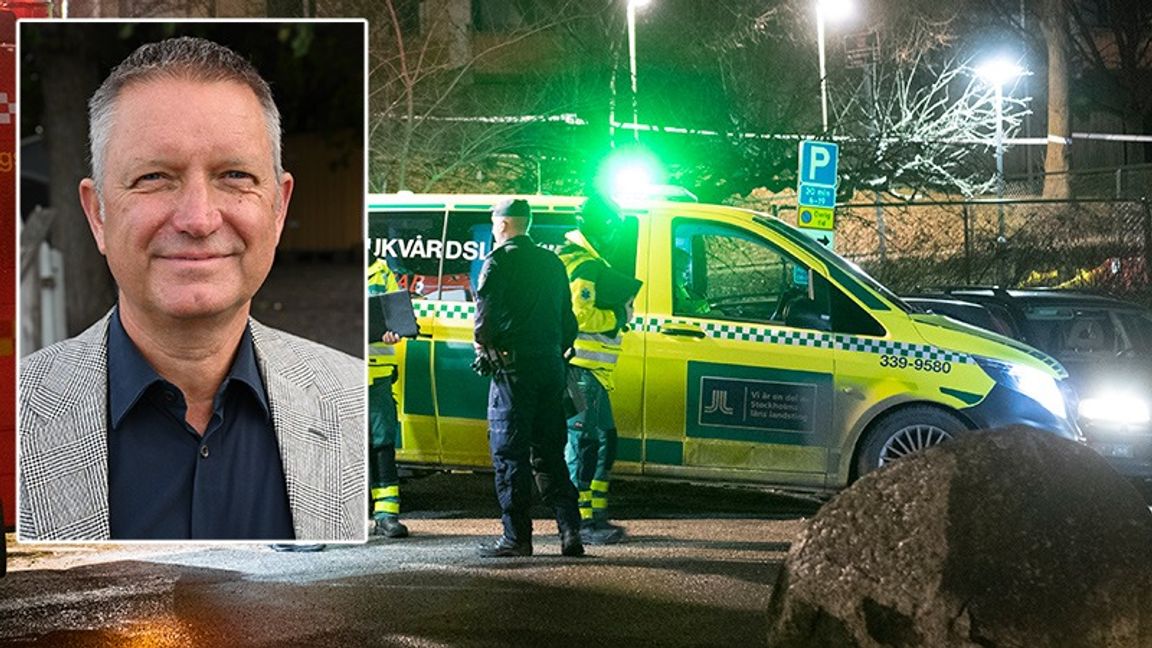 Det behövs nya politiska krafter för att vända brottsutvecklingen enligt Fredrik Wilkens (MED). Foto: Tomas Fransson / Fredrik Sandberg/TT