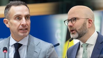 Tomas Tobé (M) och Charlie Weimers (SD) har hamnat i luven på varandra på X. Foto: EU-parlamentet