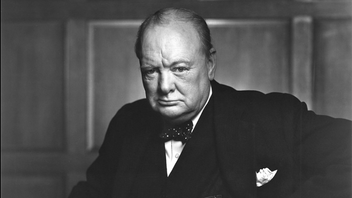 Winston Churchill Foto: Yousuf Karsh, Wikipedia Commons.