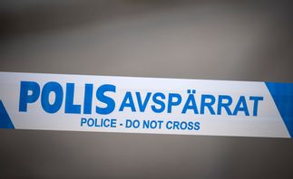 Polisen har spärrat av vid en kyrkogård på Industrigatan i Malmö med anledning av ett misstänkt farligt föremål. Arkivbild. Johan Nilsson/TT