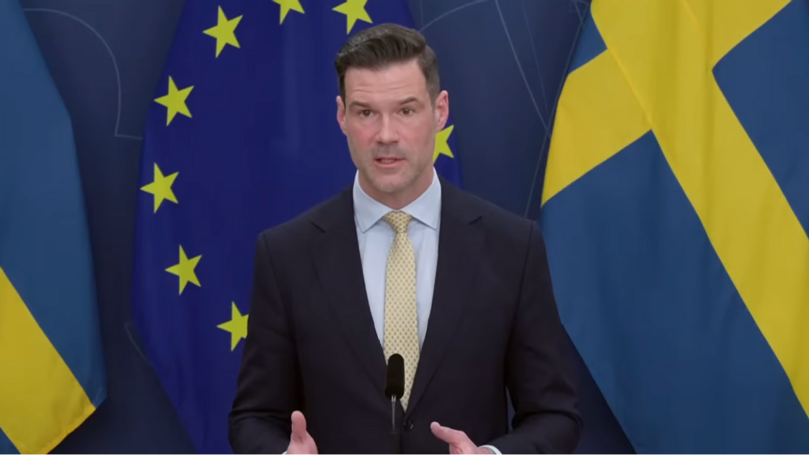 Migrationsminister Johan Forssell (M). Foto: Regeringskansliet