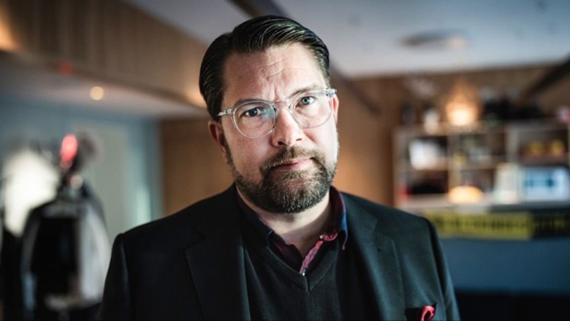 Jimmie Åkesson. Foto: Anna Tärnhuvud/SvD/TT