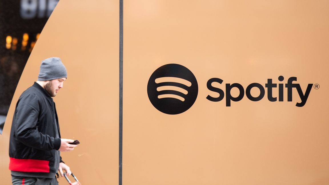 Spotify. Foto: Amir Nabizadeh/TT.