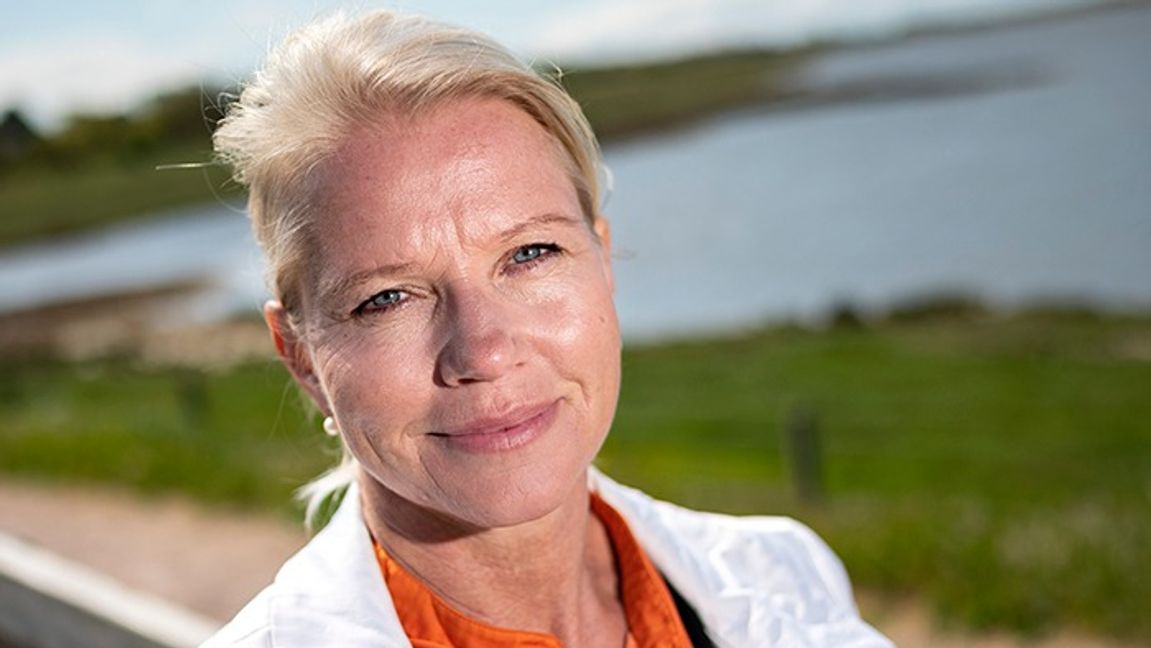 Carina Wutzler är kommunalråd i Vellinge för Moderaterna. Foto: Johan Nilsson/TT