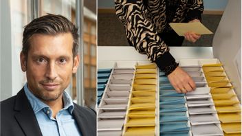 Daniel Sonesson (MED) kan varken bekräfta eller dementera om de har planer på en valteknisk samverkan med något av riksdagspartierna. Foto: Medborgerlig Samling/Fialotta Bratt/Valmyndigheten