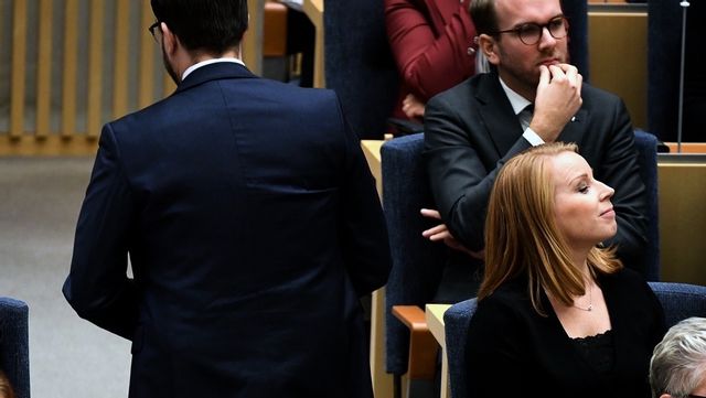 Alltför många år av högfärd kommer att omöjliggöra ett samarbete mellan S och SD i närtid. Foto: Urban Andersson/TT.