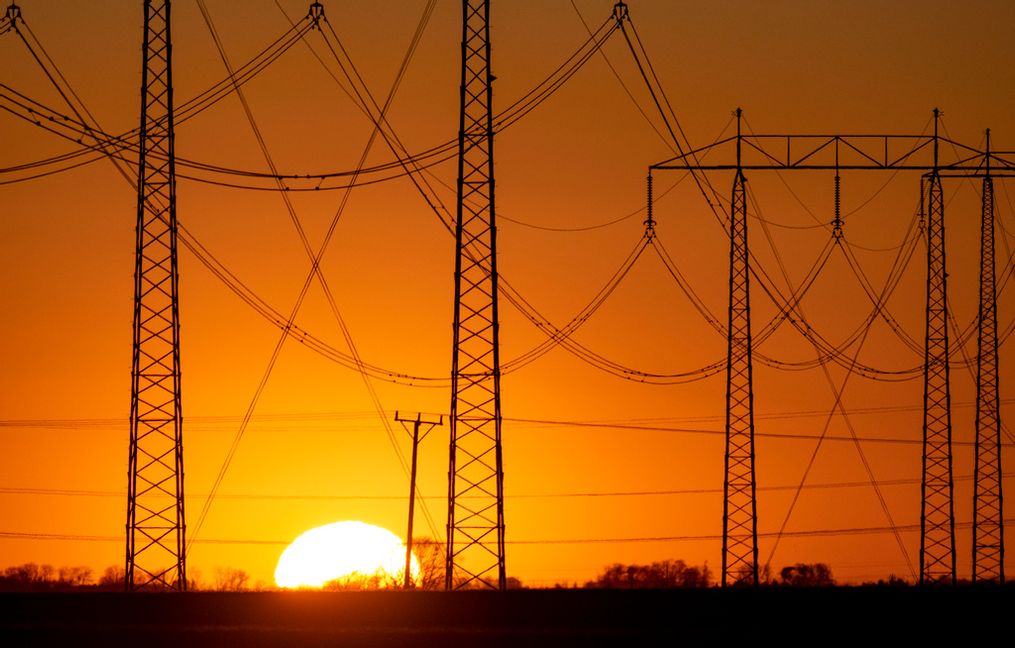 Soligt och för varmt väder försämrar elöverföringen. Foto: Johan Nilsson/TT