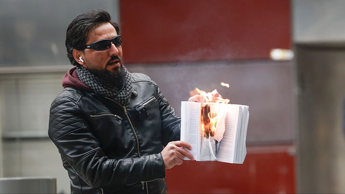 Salwan Momika. Foto: Fredrik Persson/TT