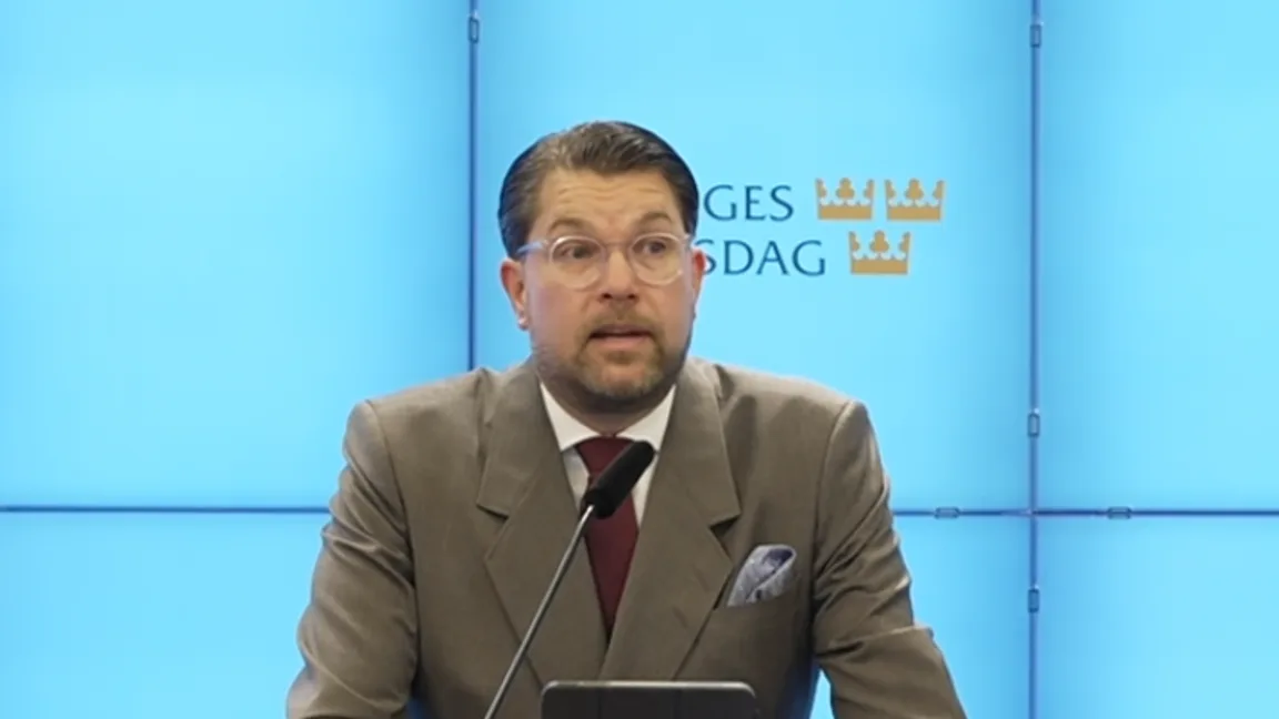 Jimmie Åkesson (SD). Foto: SVT