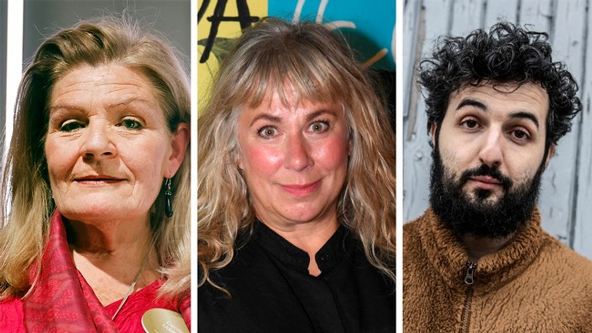 Cecilia Uddén, Stina Wollter och Soran Ismail har alla blivit föremål för sanktioner. Foto: Yvonne Åsell/SvD/Fredrik Sandberg/Caisa Rasmussen/TT