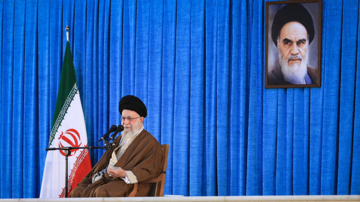 Irans högsta ledare Ayatollah Ali Khamenei. Foto: Office of the Iranian Supreme Leader/AP/TT