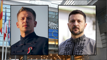 Péter Magyar ställer liknade krav på Volodymyr Zelenskys Ungerns som den avgående  Viktor Orbán för EU-förhandlingar. Foto: Norbert Banhalmi/President Of Ukraine/Steven Lek (CC BY-SA 4.0) 