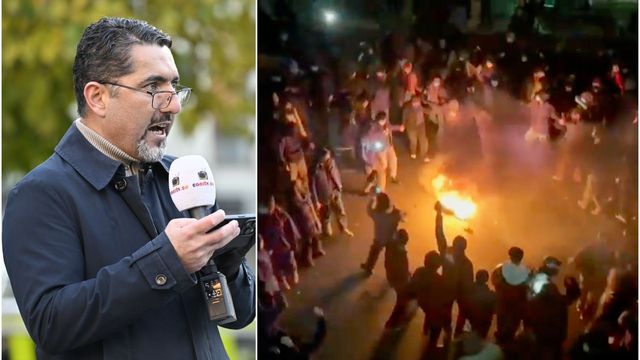 Nima Rostami tror regimen kan falla. Foto: Henrik Montgomery/TT/AP/TT