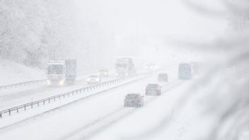 Genrebild. SMHI utfärdar en röd varning i delar av Ångermanland. Intensiva snöbyar väntas. Foto: Adam Ihse/TT