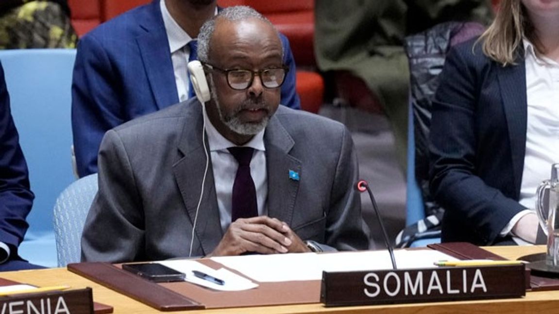 Abukar Dahir Osman. Foto: Richard Drew/AP/TT.