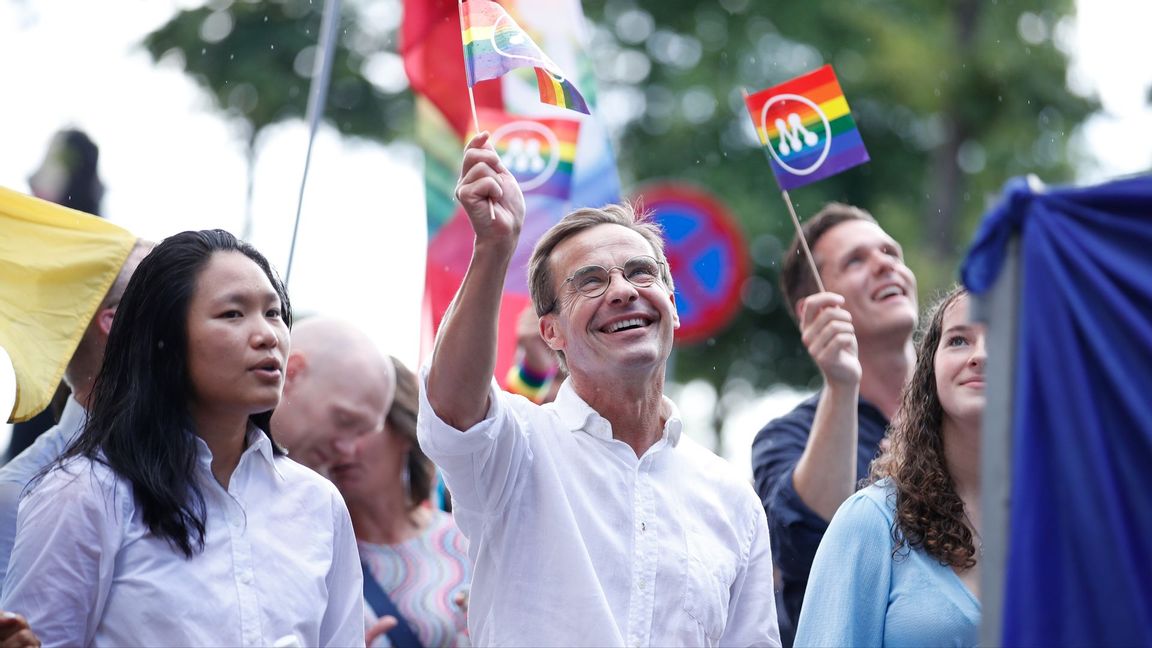 Ulf Kristersson var pådrivande i könstillhörighetslagen. Foto: Caisa Rasmussen/TT
