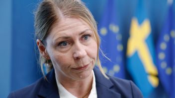 Sjukvårdsminister Elisabet Lann (KD). Nu vill regeringen förbjuda substans som säljs i godis och vapes. Foto: Nicklas Thegerström/TT