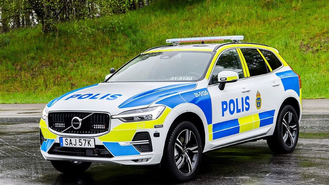 Polisens nya superbil. Foto: Polisen