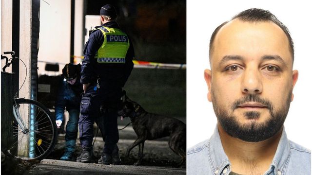 Othman Asalya är efterlyst av Interpol för grov mordbrand och dubbelmord. Foto: Mikael Fritzon/TT/Interpol