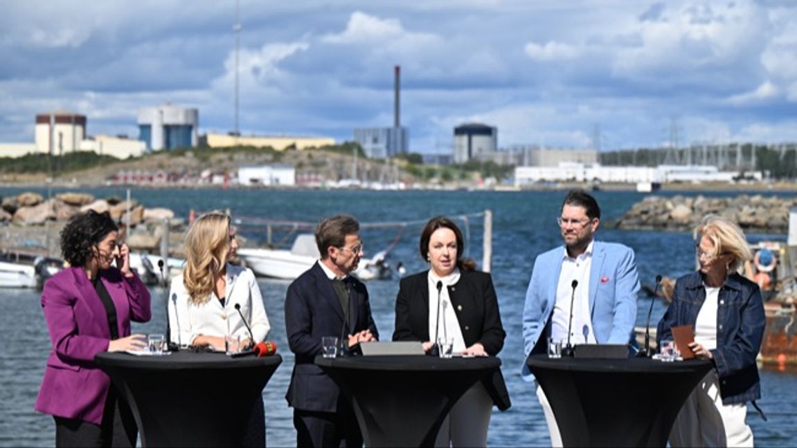 Kompetensbristen hotar Sveriges kärnkraftssatsning. Vattenfall har nyligen presenterat planer på nya SMR-reaktorer. Foto: Hanna Brunlöf/TT. 
