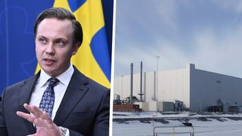 Tobias Andersson (SD) och Northvolt. Foto: Christine Olsson/TT/Jonas Westling/TT