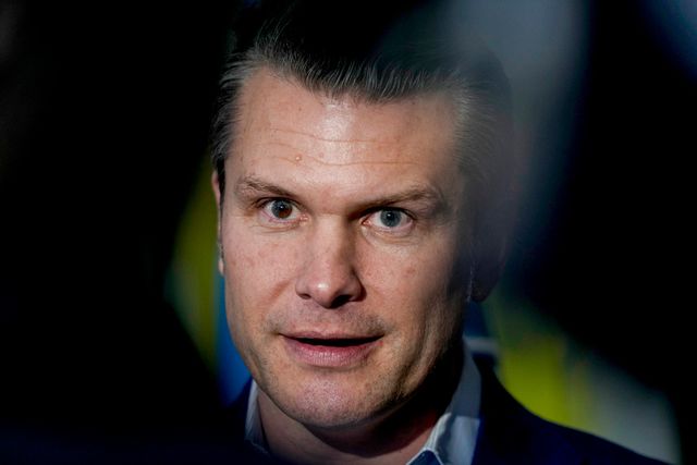 USA:s nye försvarsminister Pete Hegseth. Arkivbild. Foto: Michael Probst/AP/TT