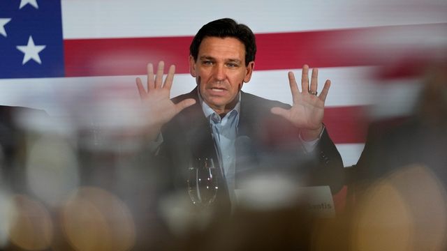 Ron DeSantis fick en mardrömsstart på sin officiella kampanjlansering på Twitter. Foto: Robert F. Bukaty/AP/TT