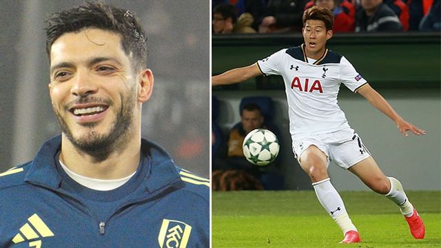 Raúl Jiménez och Son Heung-min. Bild: Timmy96/CC0/ Дмитрий Голубович/CC BY-SA 3.0
