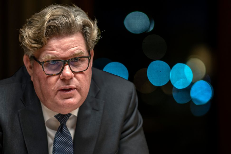 Justitieminister Gunnar Strömmer (M). Anders Wiklund/TT