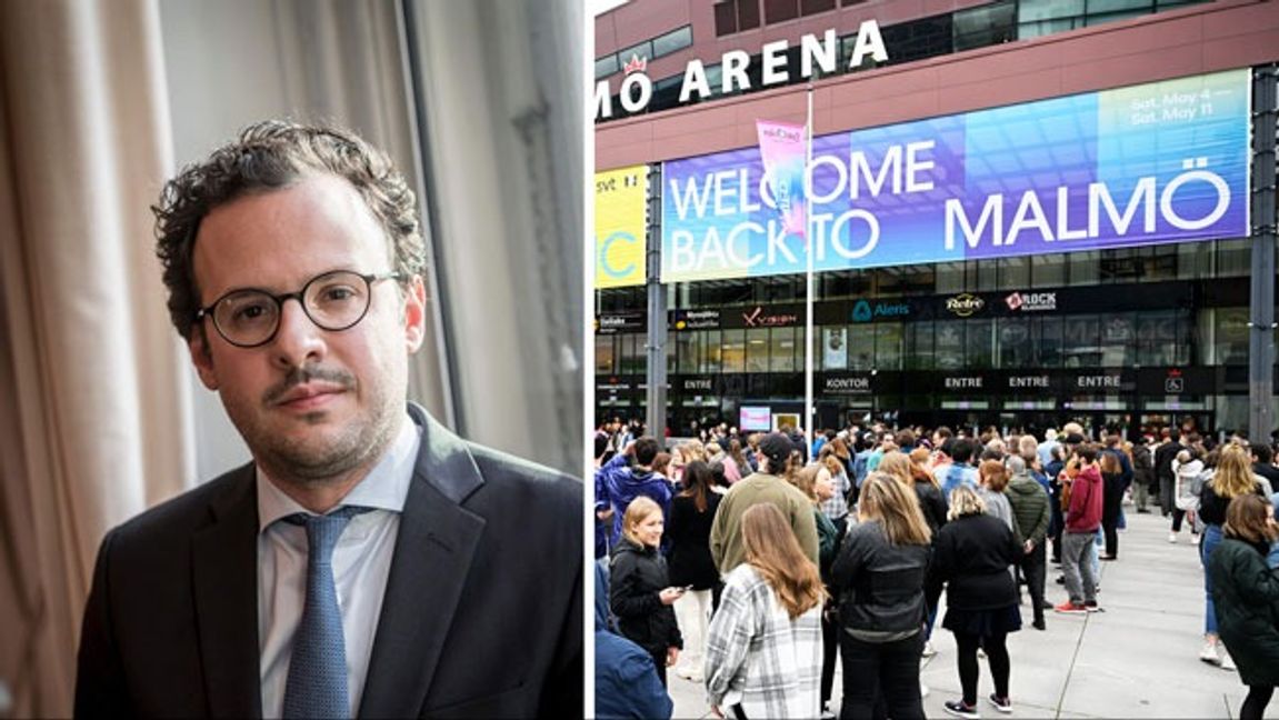 Aron Verständig anser att det inte var ett klokt beslut att arrangera Eurovision i Malmö. Foto: Judiska Centralrådet, Johan Nilsson/TT