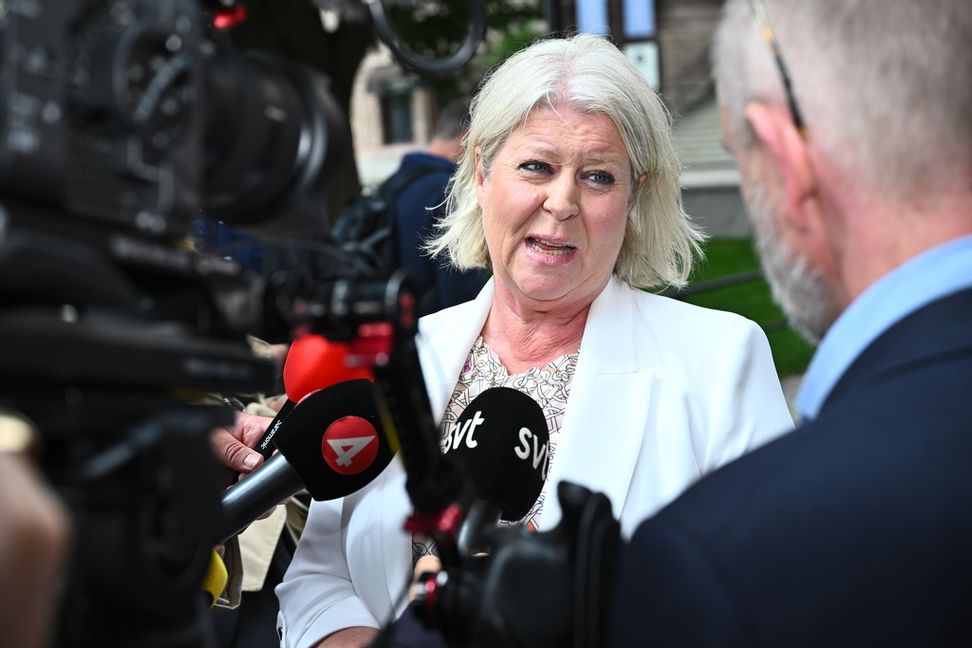 Socialtjänstminister Camilla Waltersson Grönvall (M). Arkivbild. Claudio Bresciani/TT