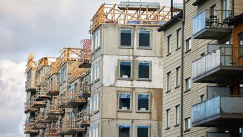 Nya siffror för bostadsbyggandet har publicerats. Arkivbild. Foto: FREDRIK PERSSON/TT