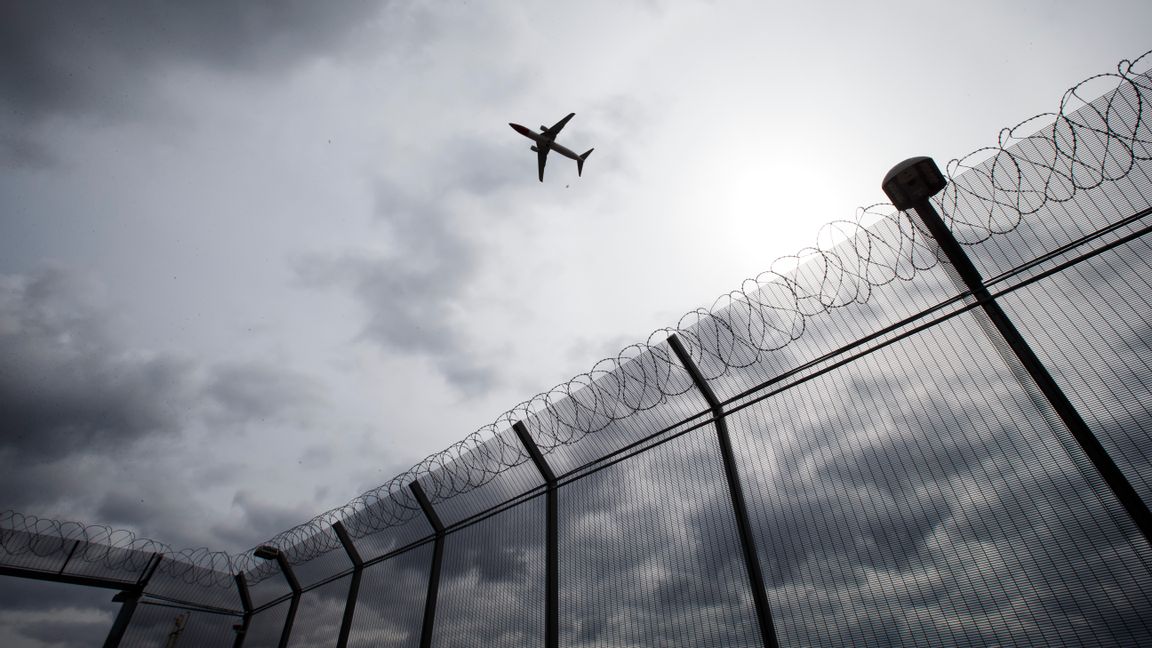 Norska polisens utlänningsförvar i Trandum precis invid flygplatsen Gardermoen. 
Foto: Heiko Junge NTB/TT Nyhetsbyrån