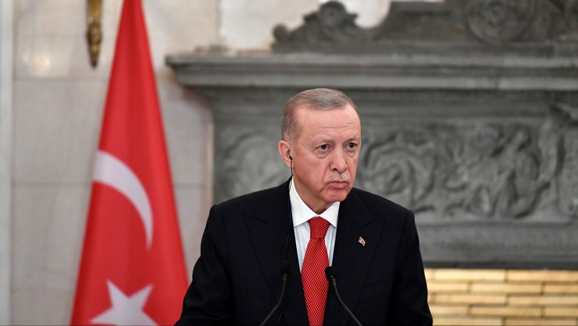 President Recep Tayyip Erdogan har skickat vidare Sveriges Natoansökan till parlamentet, där en omröstning dragit ut på tiden. Foto: MICHAEL VARAKLAS/AP/TT