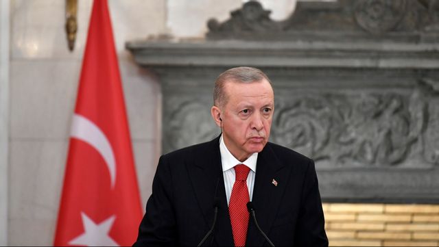 President Recep Tayyip Erdogan har skickat vidare Sveriges Natoansökan till parlamentet, där en omröstning dragit ut på tiden. Foto: MICHAEL VARAKLAS/AP/TT
