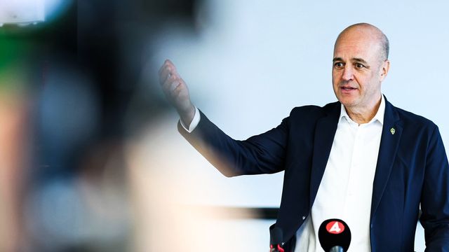 Fredrik Reinfeldt är numera ordförande för Svenska fotbollförbundet. Foto: Mats Engfors/TT
