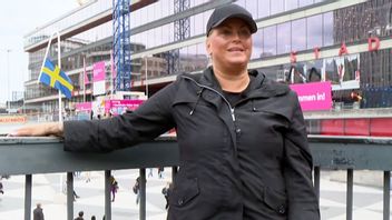 Jeanette Höglund, känd som ”Tunnelbane-Nettan”. Foto: Skärmdump Tunnelbanan.