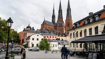 Polisen larmades till en krog i centrala Uppsala i somras. Foto: Oscar Olsson/TT