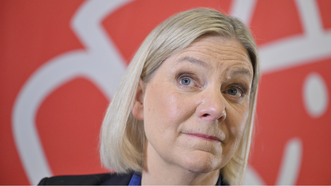 Socialdemokraternas partiledare Magdalena Andersson. Det kritiserade lotteriet såldes i juni men inte innan S och SSU fick ut ytterligare miljoner. Foto: Johan Nilsson/TT