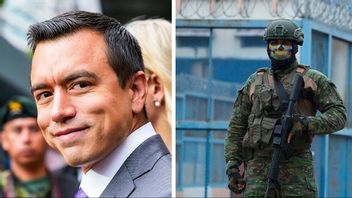 President Daniel Noboa tar till hårda tag mot knarkbossarna. Foto: AP