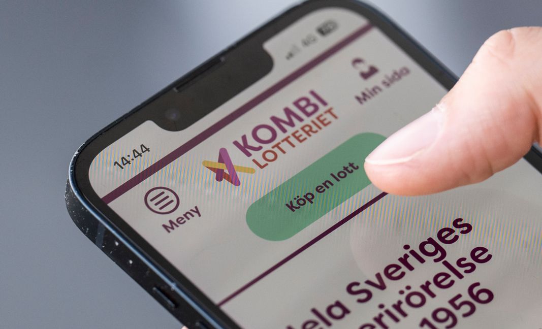 Det socialdemokratiska Kombilotteriet. Foto: Fredrik Sandberg/TT